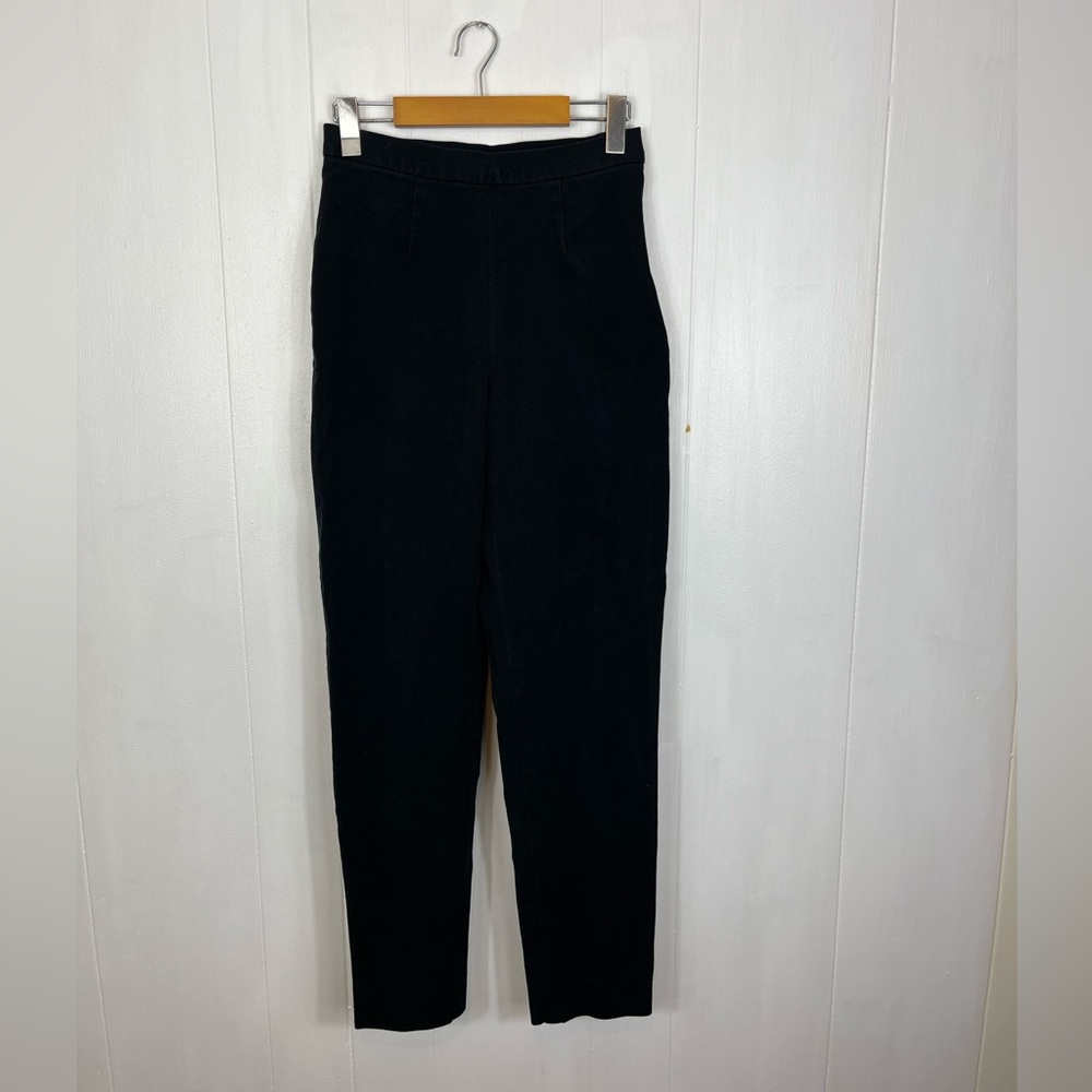 Vintage High Waisted Cotton Stretch Pants‎ Sz 25